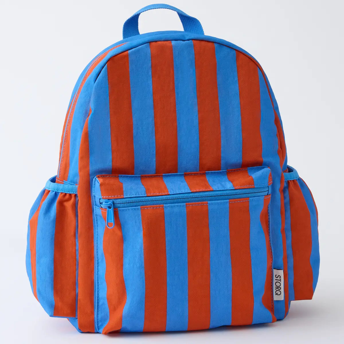 Kindred Bravely Cool Kid Backpack | Blue + Rust Stripe