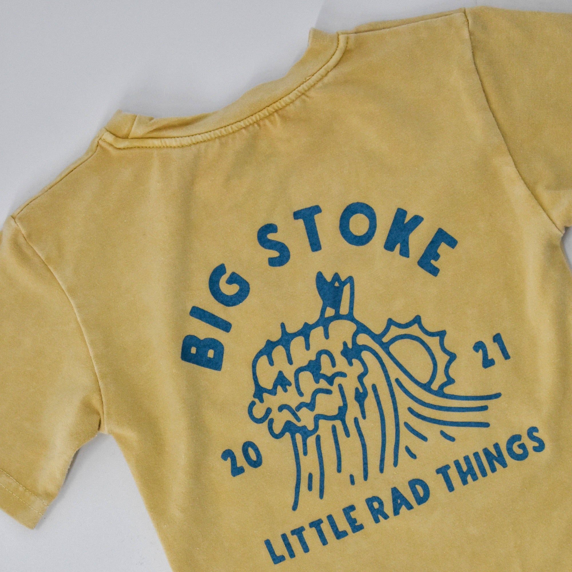 Little Rad Things Cloudbreak Tee | Yellow