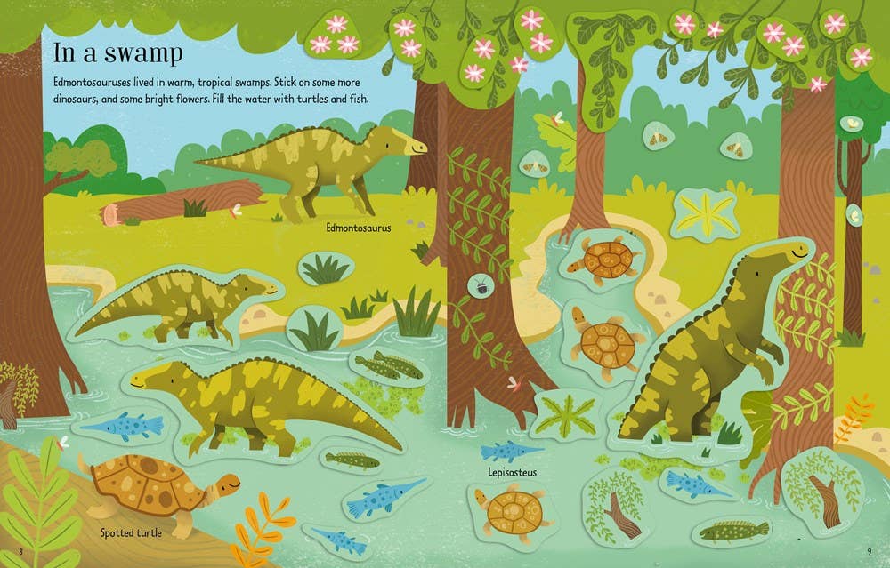 Usborne First Sticker Book | Dinosaurs