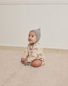 Quincy Mae Teddy Crewneck Bubble Romper