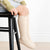 Little Stocking Co. Lace Top Knee High Socks | Vanilla