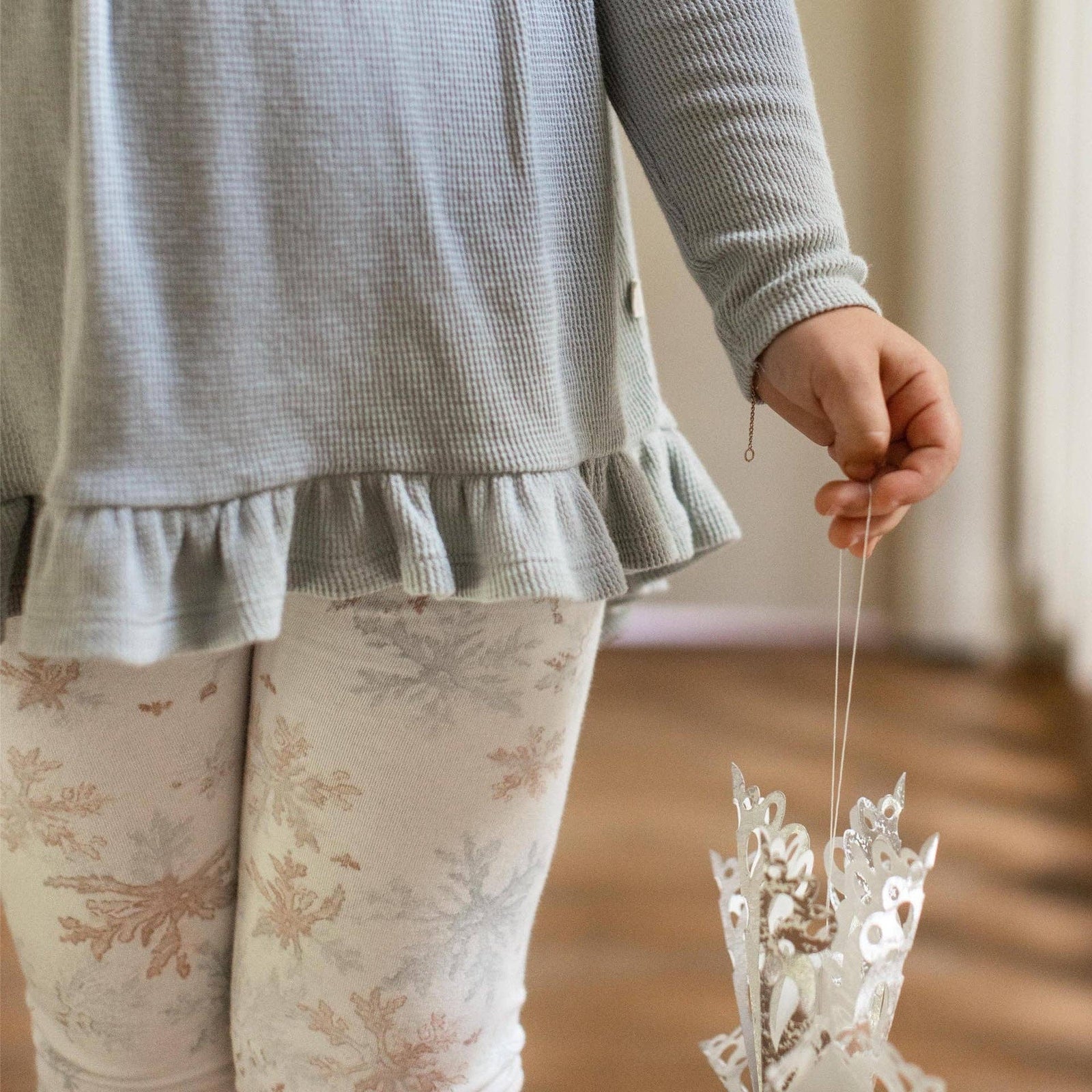 Burt's Bees Baby Snowflake Flurries Organic Tunic & Pants Set