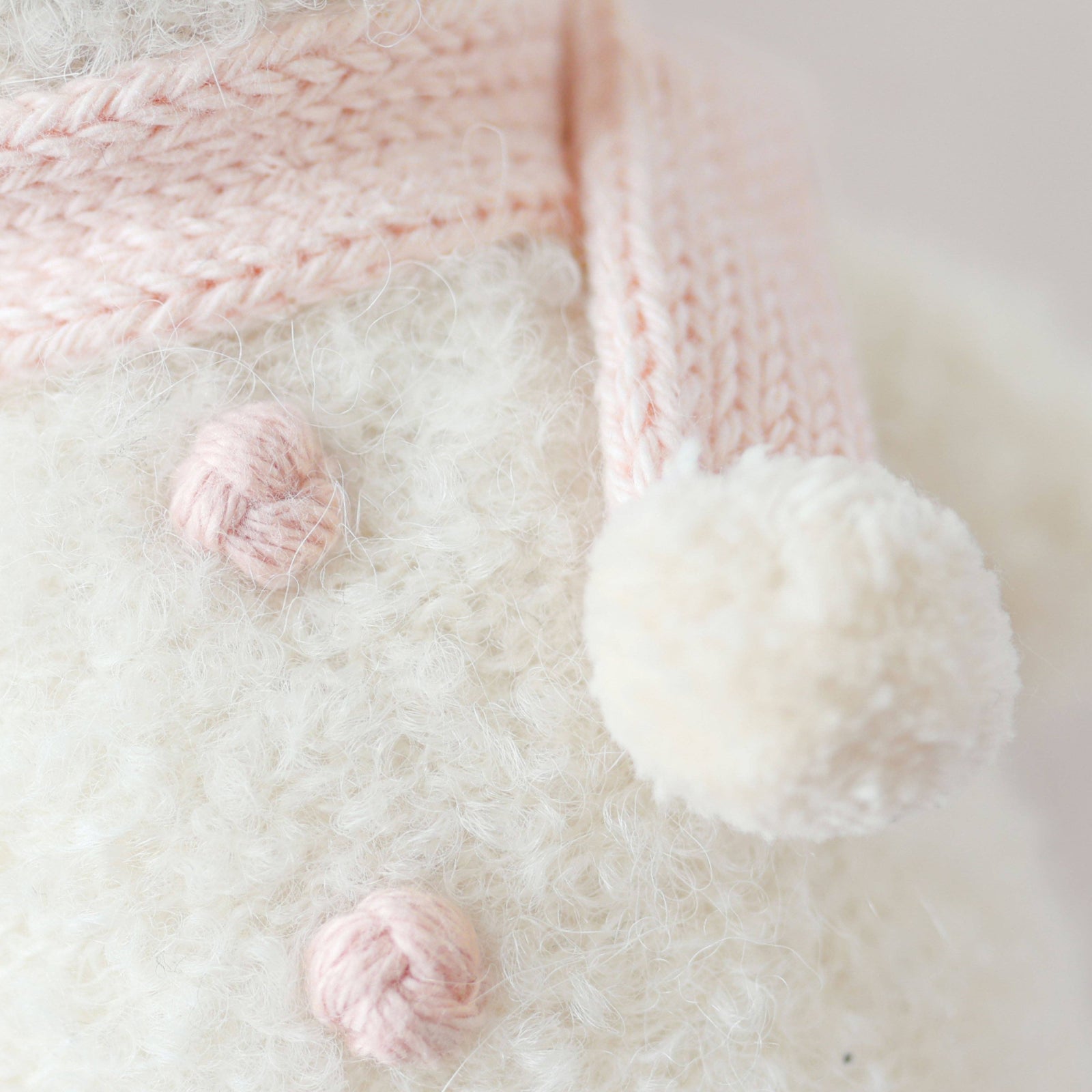cuddle+kind Baby Snowman | Blush