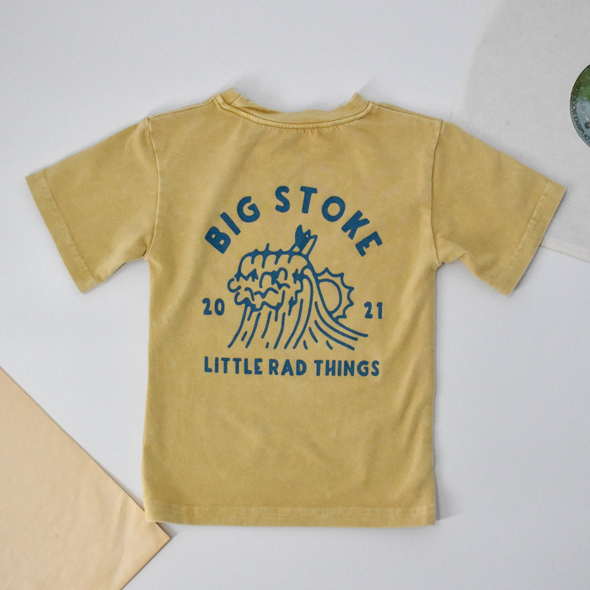 Little Rad Things Cloudbreak Tee | Yellow