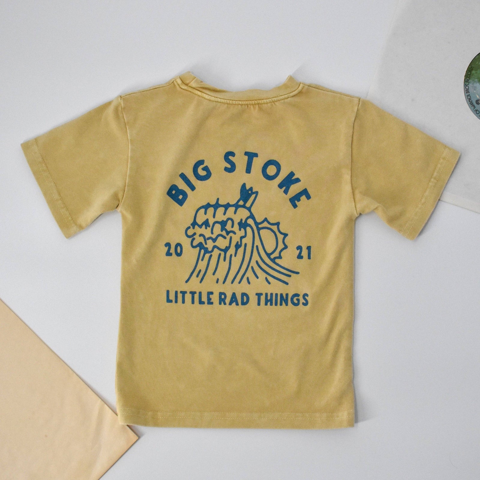 Little Rad Things Cloudbreak Tee | Yellow
