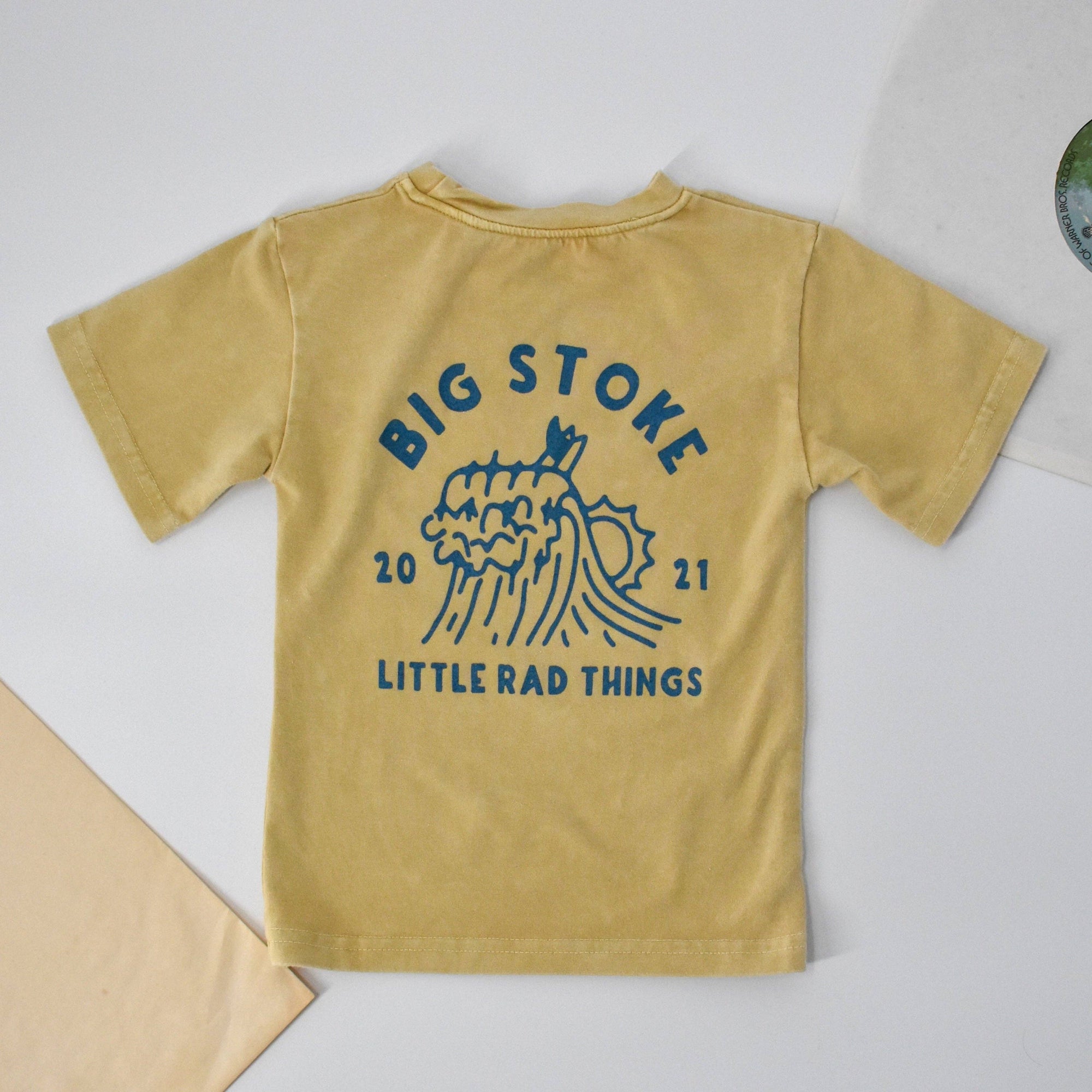 Little Rad Things Cloudbreak Tee | Yellow