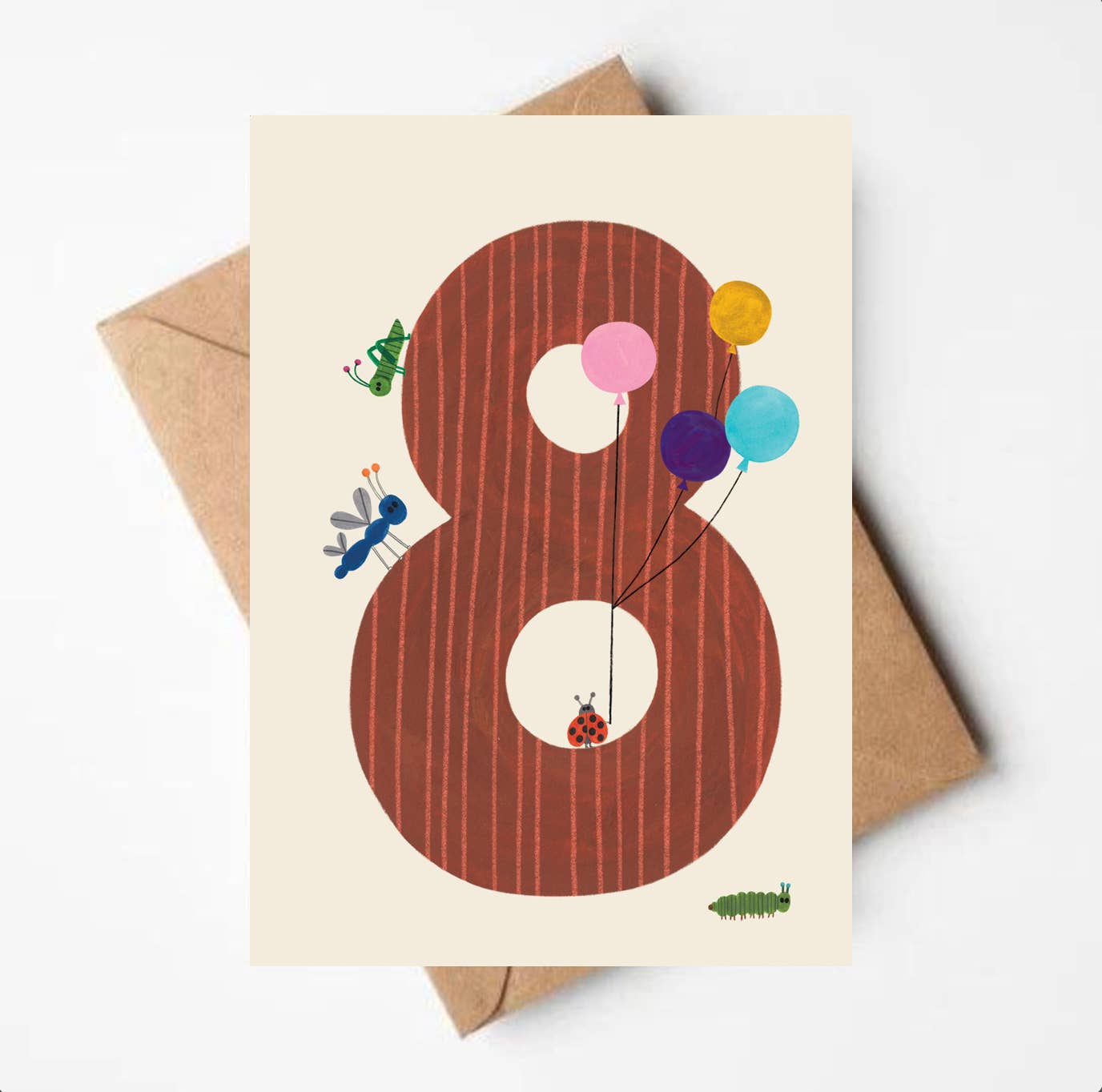 8th Birthday Card | Daria Solak Illustrations