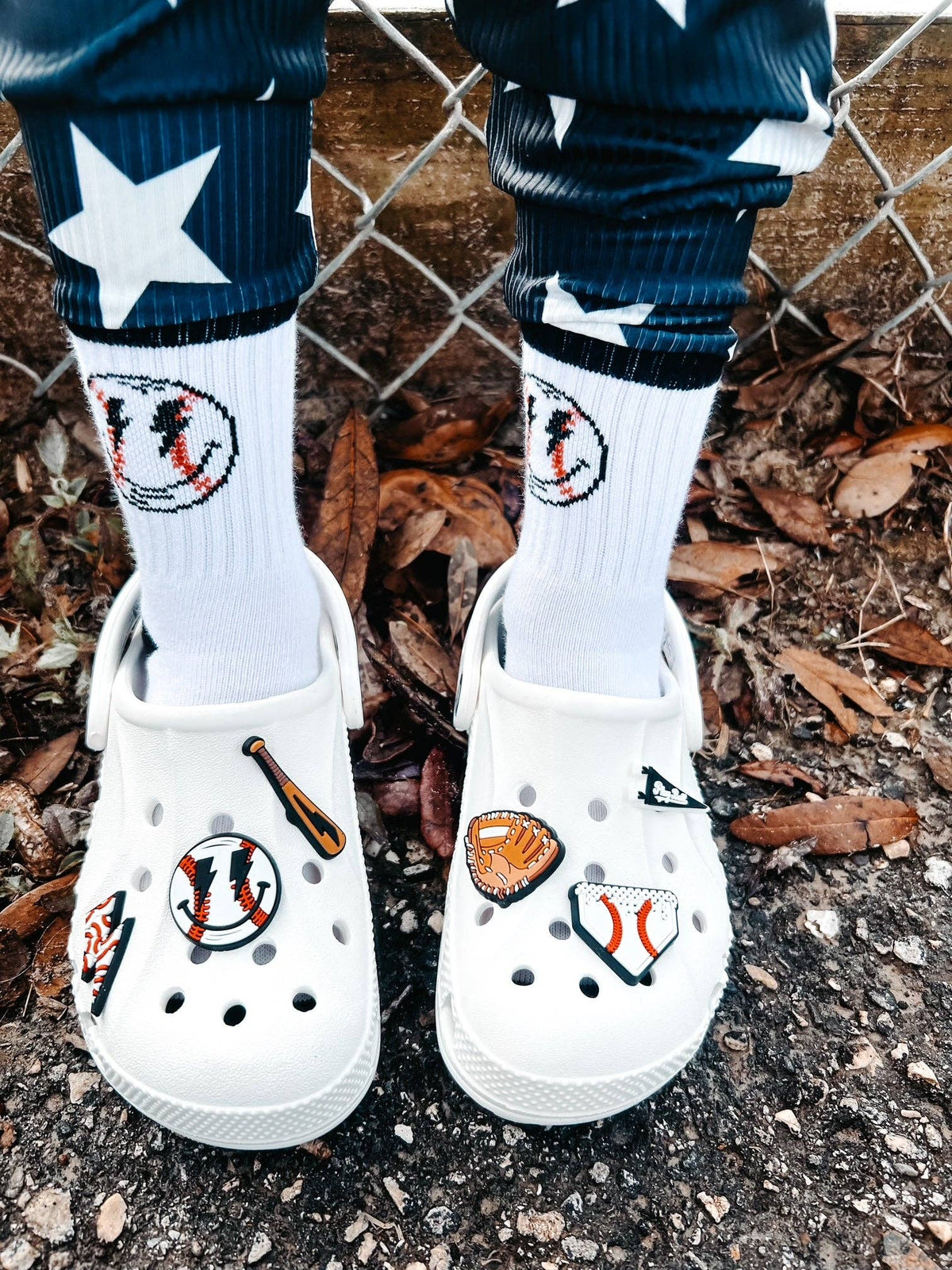 Play Ball Shoe Charms