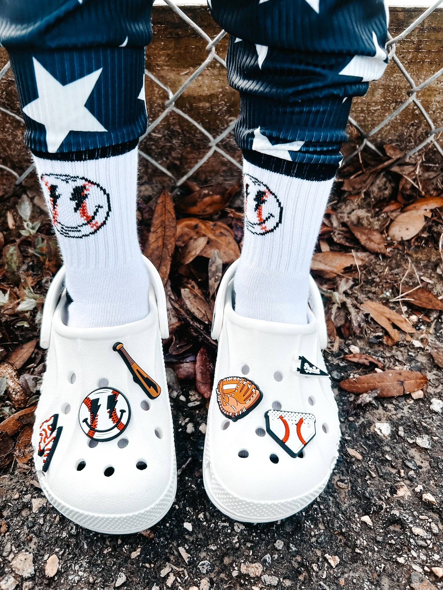 Play Ball Shoe Charms