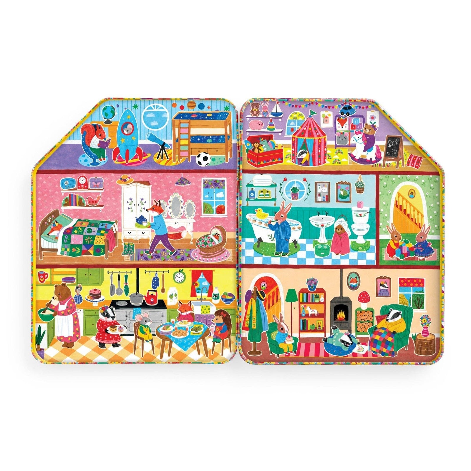 Chronicle Books - Woodland Wonder Magnetic Playhouse