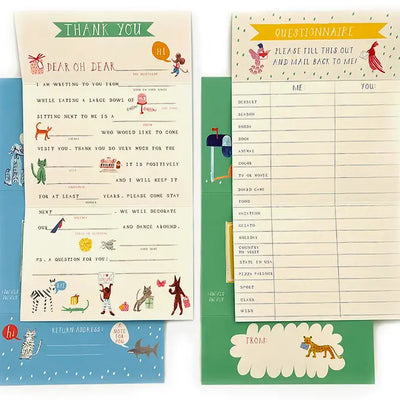 Mr. Boddington's Studio Animal Menagerie Stationery Kit