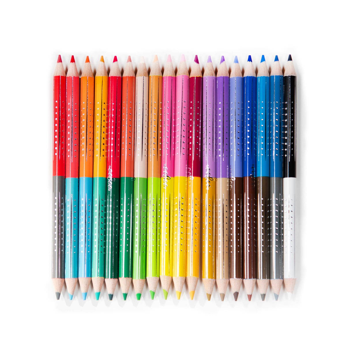 eeBoo | Yumi's Mushrooms 18 Double-Sided Watercolor Pencils
