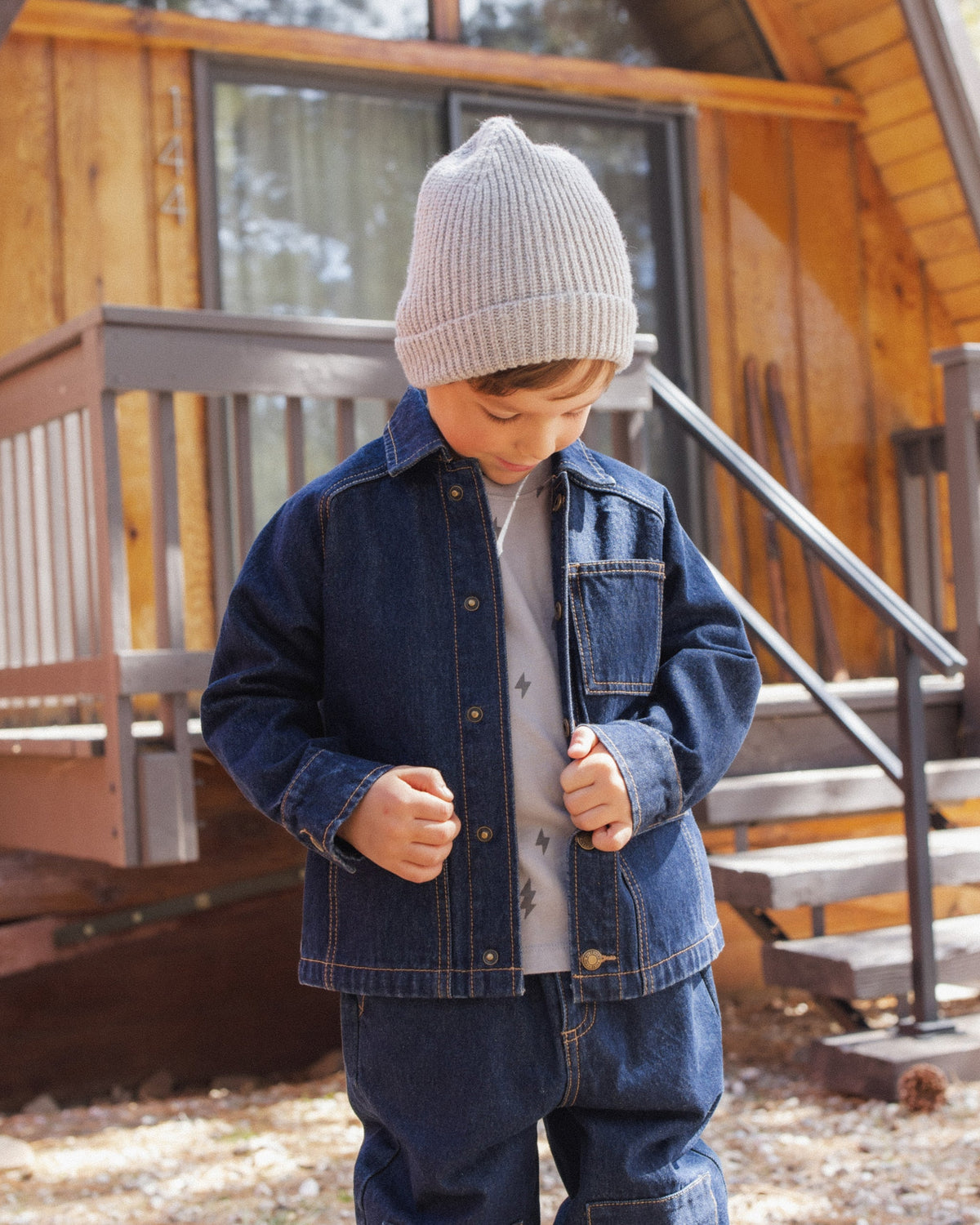 Rylee + Cru Beanie | Dusty Blue