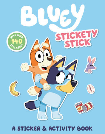 Bluey Stickety Stick Sticker + Activity Book
