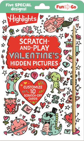 Scratch and Play: Valentine's Hidden Pictures