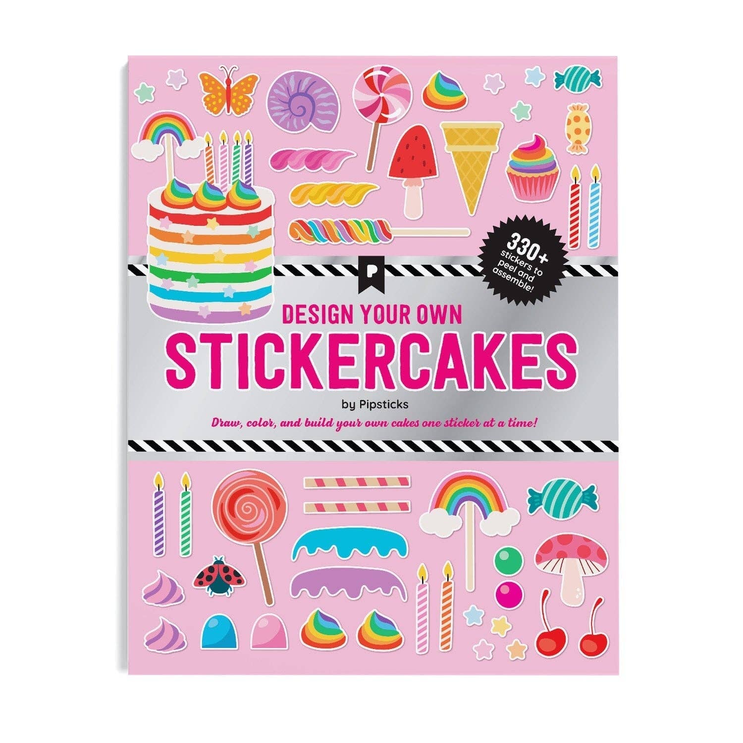 Pipsticks Design Your Own Sticker Book | Stickercakes