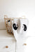 Forever French Baby - Plush Blanket | Black & White Yin Yang