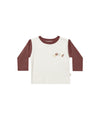 Quincy Mae Long Sleeve Pocket Tee | Smile