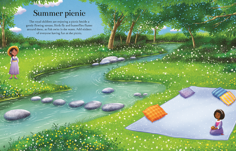 Usborne Princesses Sticker Book