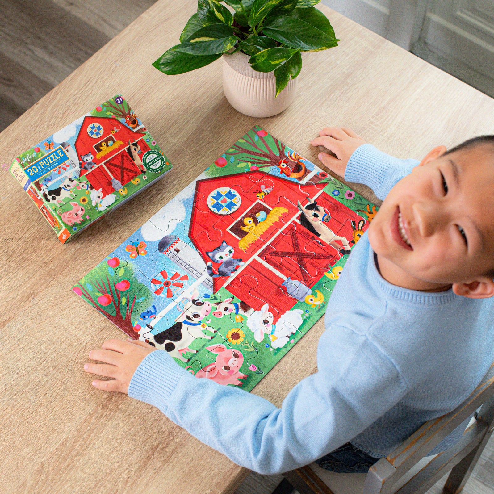 eeBoo Little Farm Puzzle