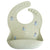 Bleu x Mushie Silicone Bib | Bluey Sage