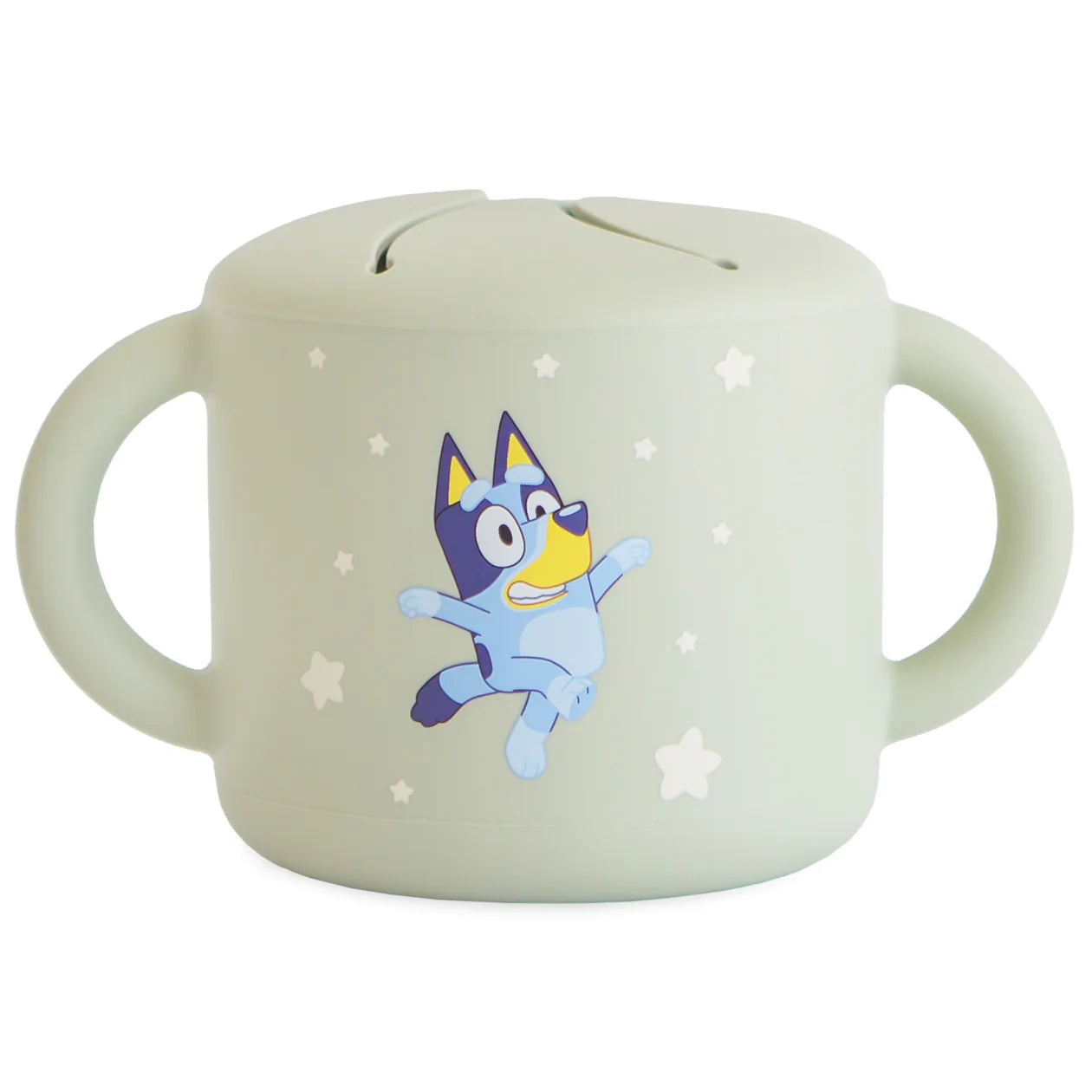 Bluey x Mushie Snack Cup | Bluey Sage