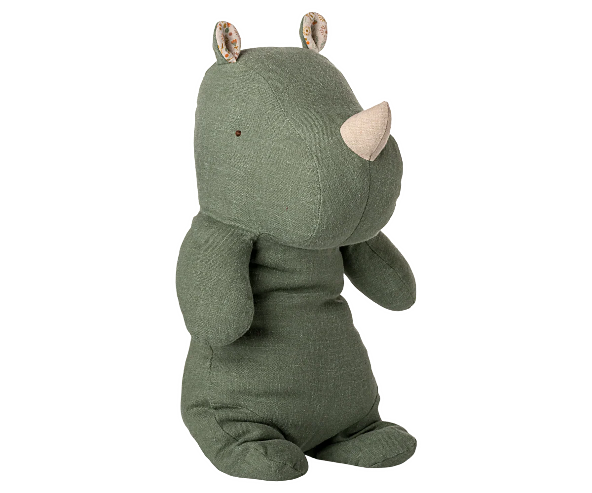 Maileg Medium Rhino | Sage