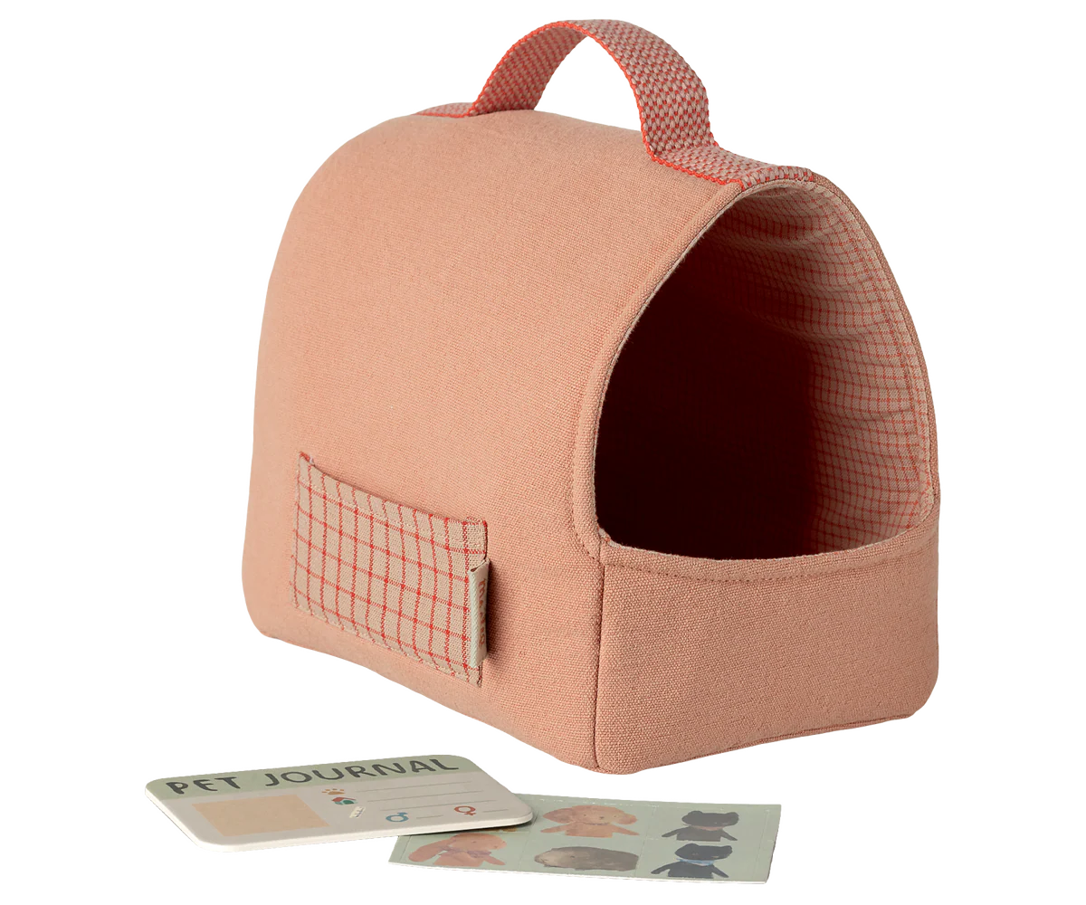 Maileg Pet Carrier | Coral