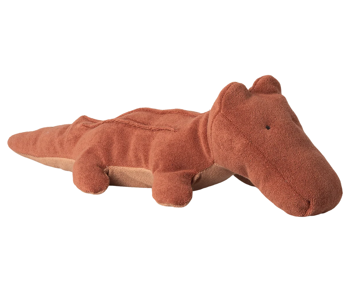 Maileg Safari Friends Medium Crocodile | Vintage Rose