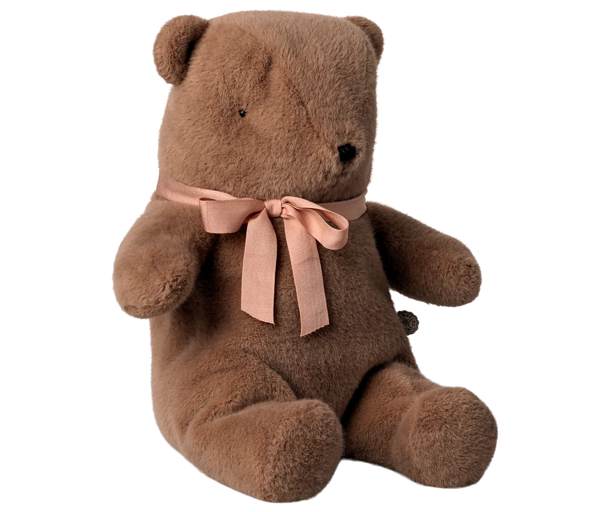 Maileg Medium Teddy Bear Plush | Soft Brown