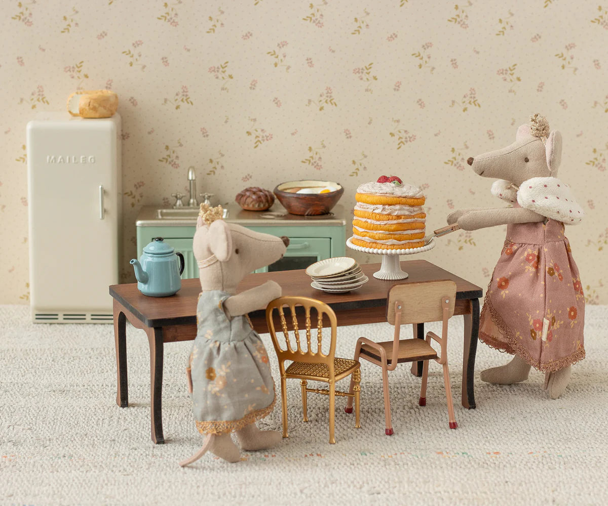 Maileg Long Dining Table | Mouse