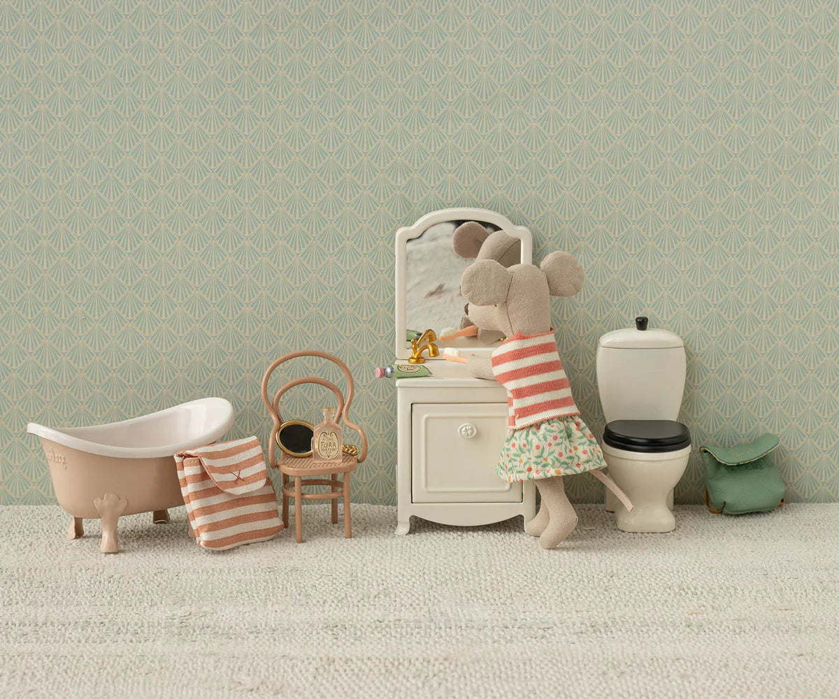 Maileg Tricycle Mouse | Green Big Sister