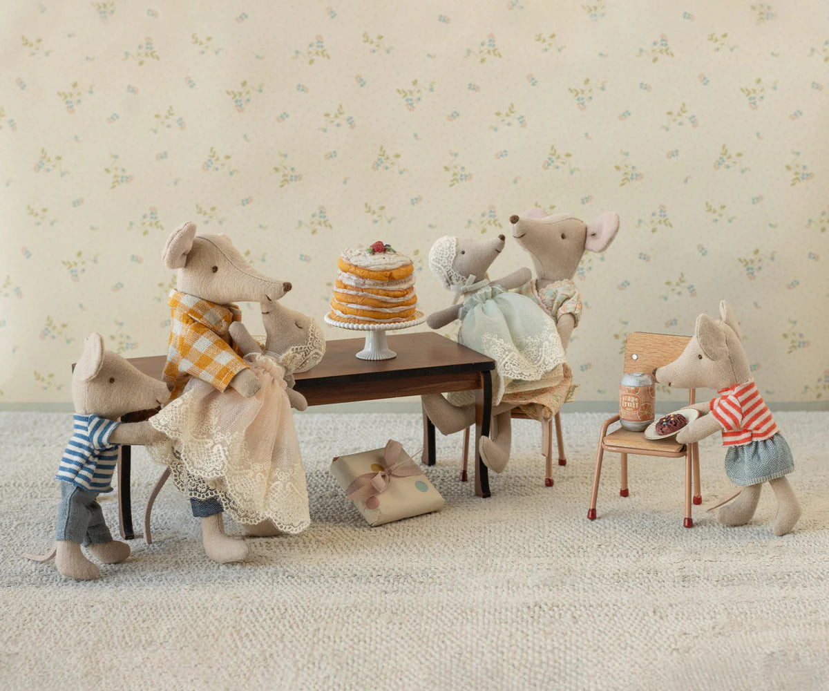 Maileg Mouse Baby Mouse in Gown | Mint