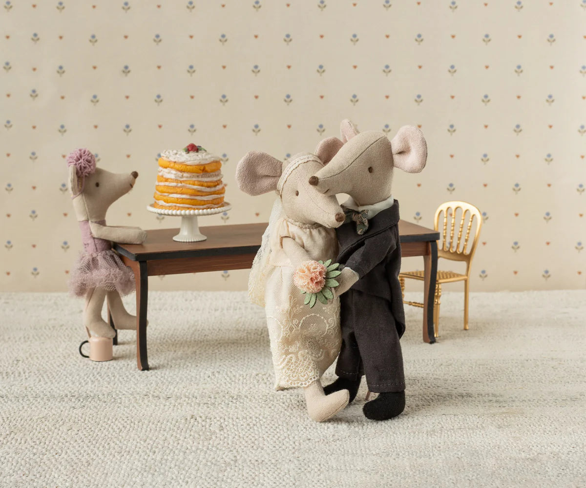 Maileg Wedding Mice Couple in Box