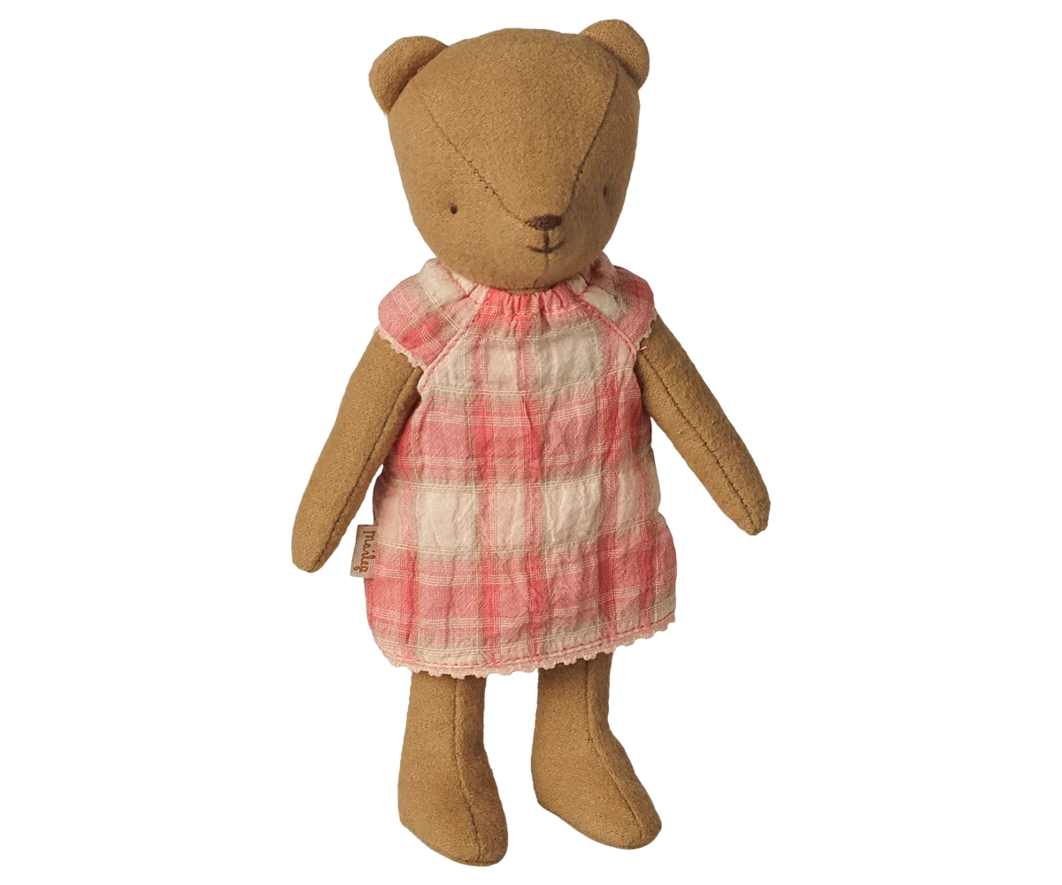 Maileg Teddy Junior Dress | Coral