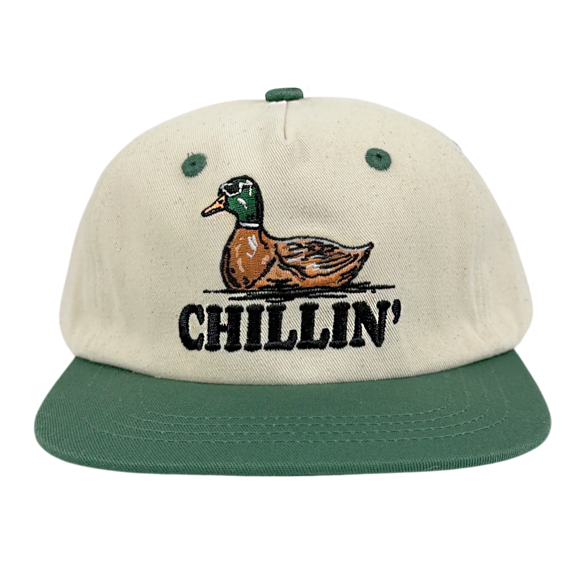 Tiny Whales Chillin' Snapback Hat