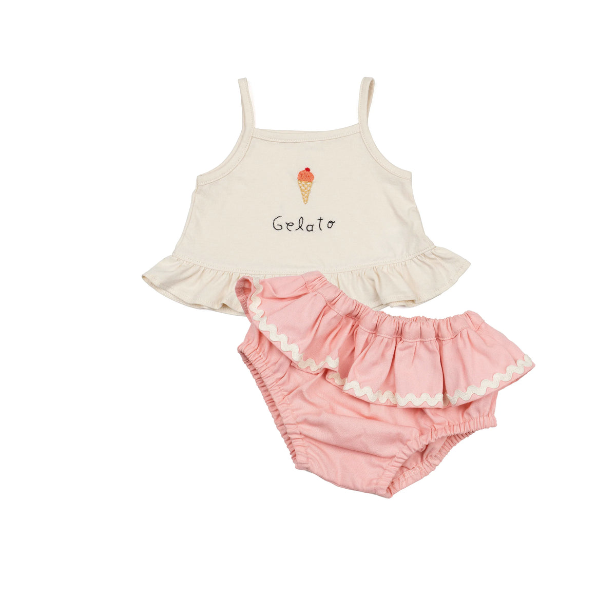 Wild Wawa Ruffle Bloomer Set | Gelato