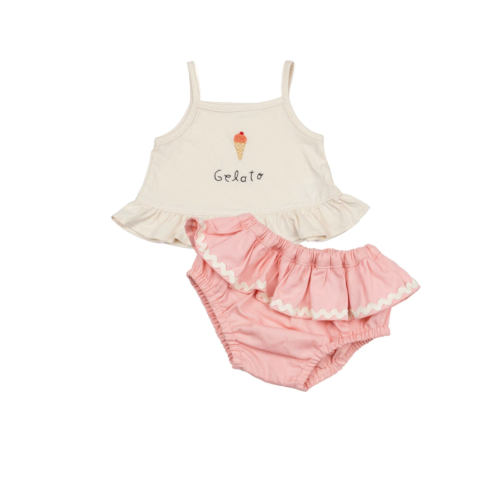 Wild Wawa Ruffle Bloomer Set | Gelato