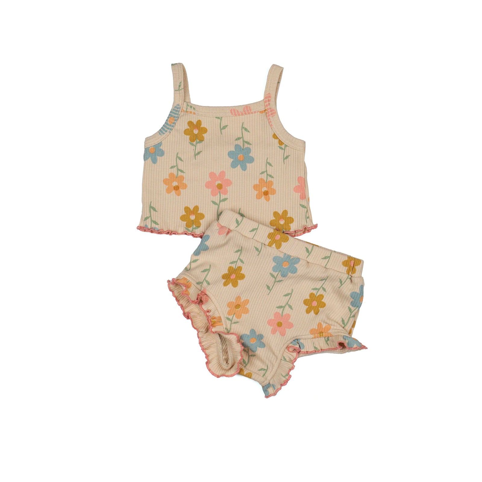 Wild Wawa Rib Bloomer Set | Groovy Garden