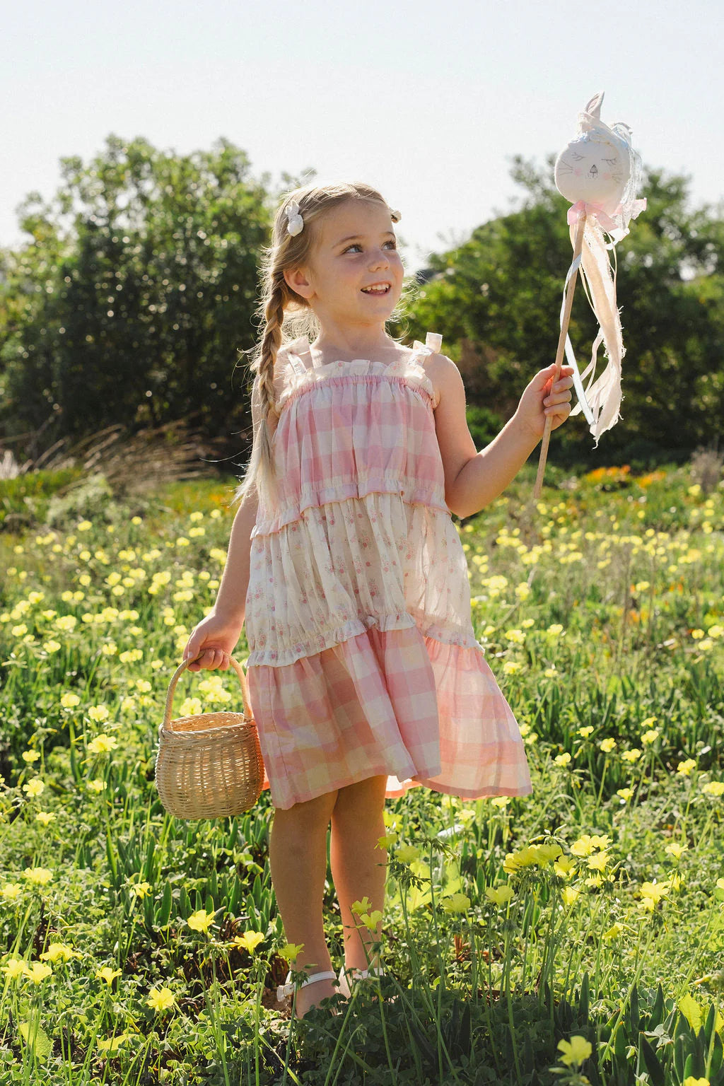 Wild Wawa Amber Dress | Pink Gingham
