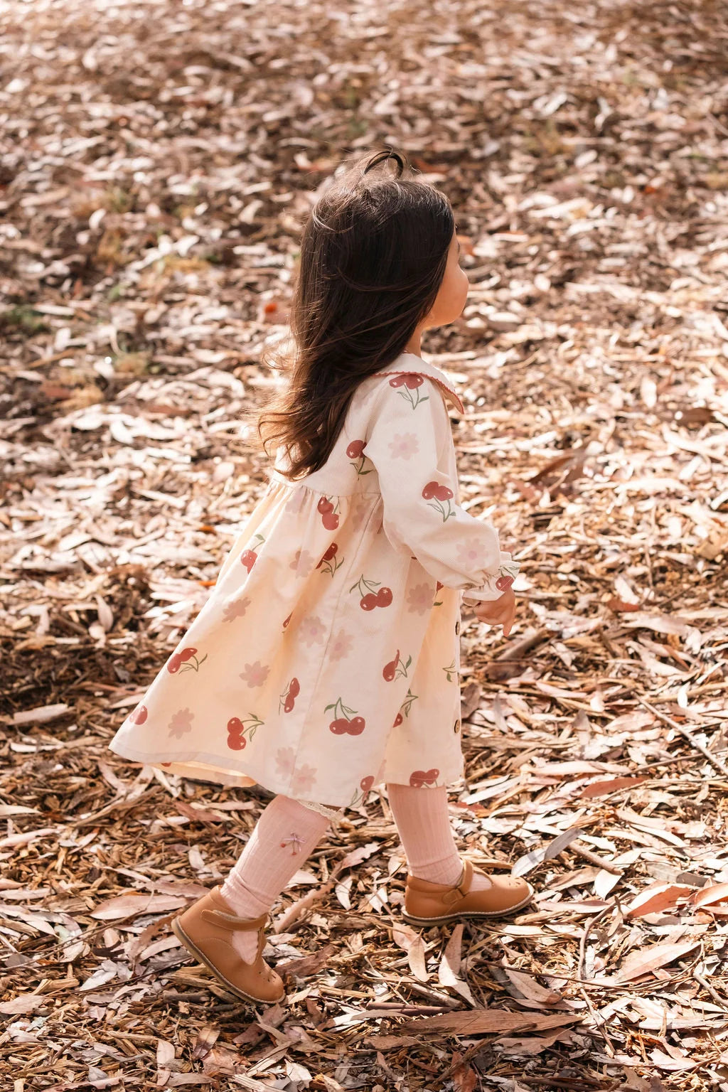 Wild Wawa Clementine Dress | Cherry Blossom