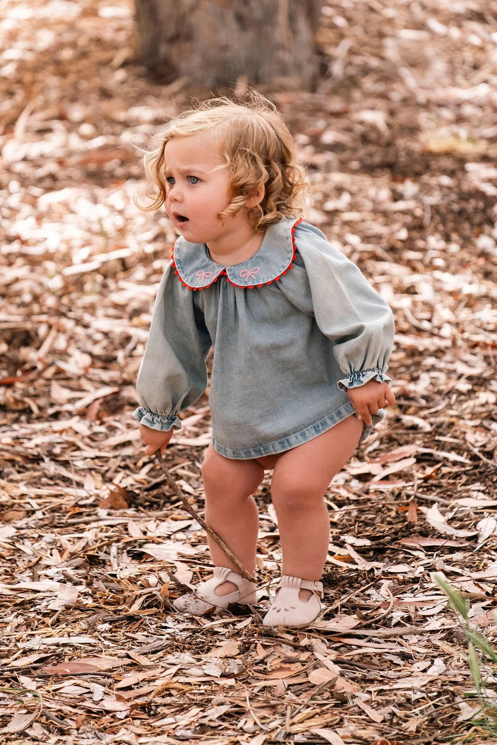 Wild Wawa Georgina Set | Denim Darling