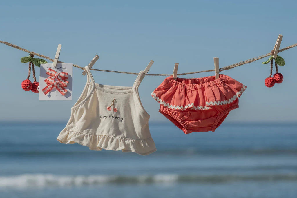 Wild Wawa Ruffle Bloomer Set | Tres Cherry