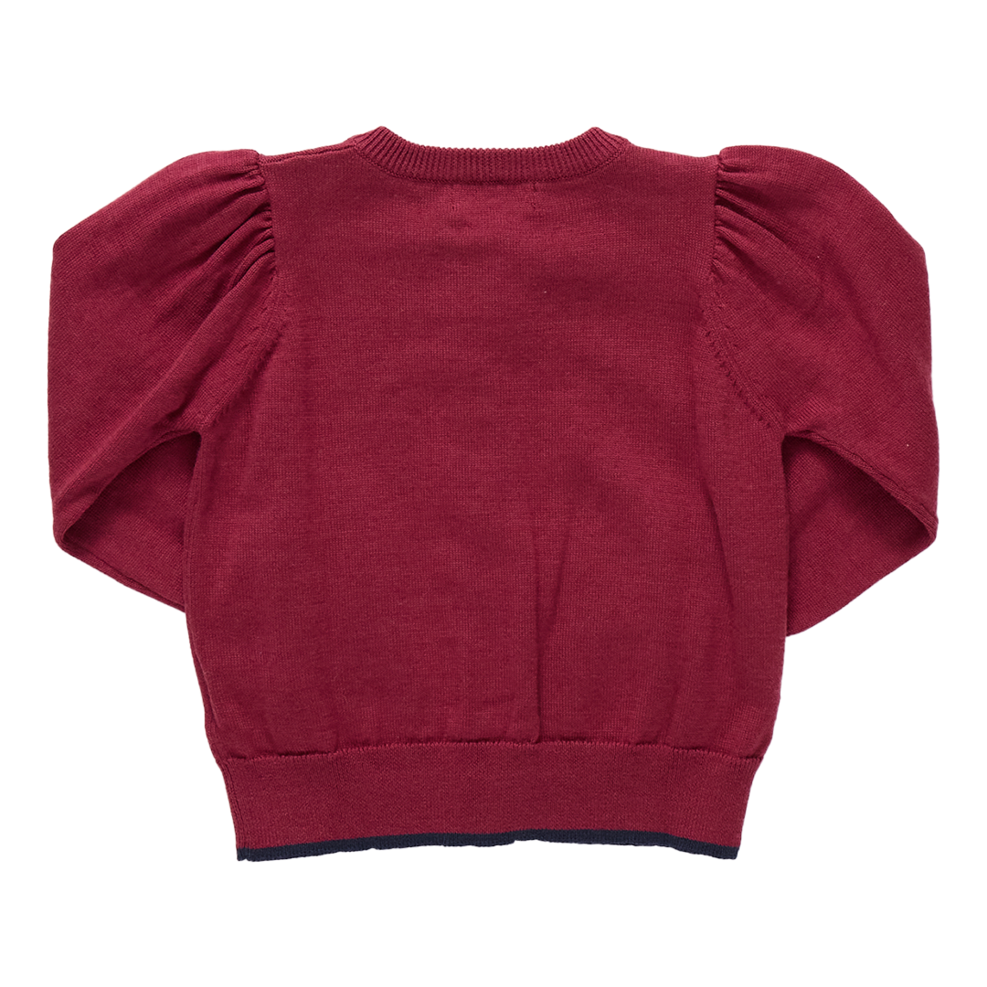 Pink Chicken Girls' Constance Sweater | Go Team