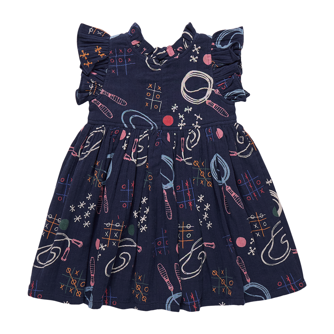 Pink Chicken Girls' Jennifer Dress | Tic Tac Toe