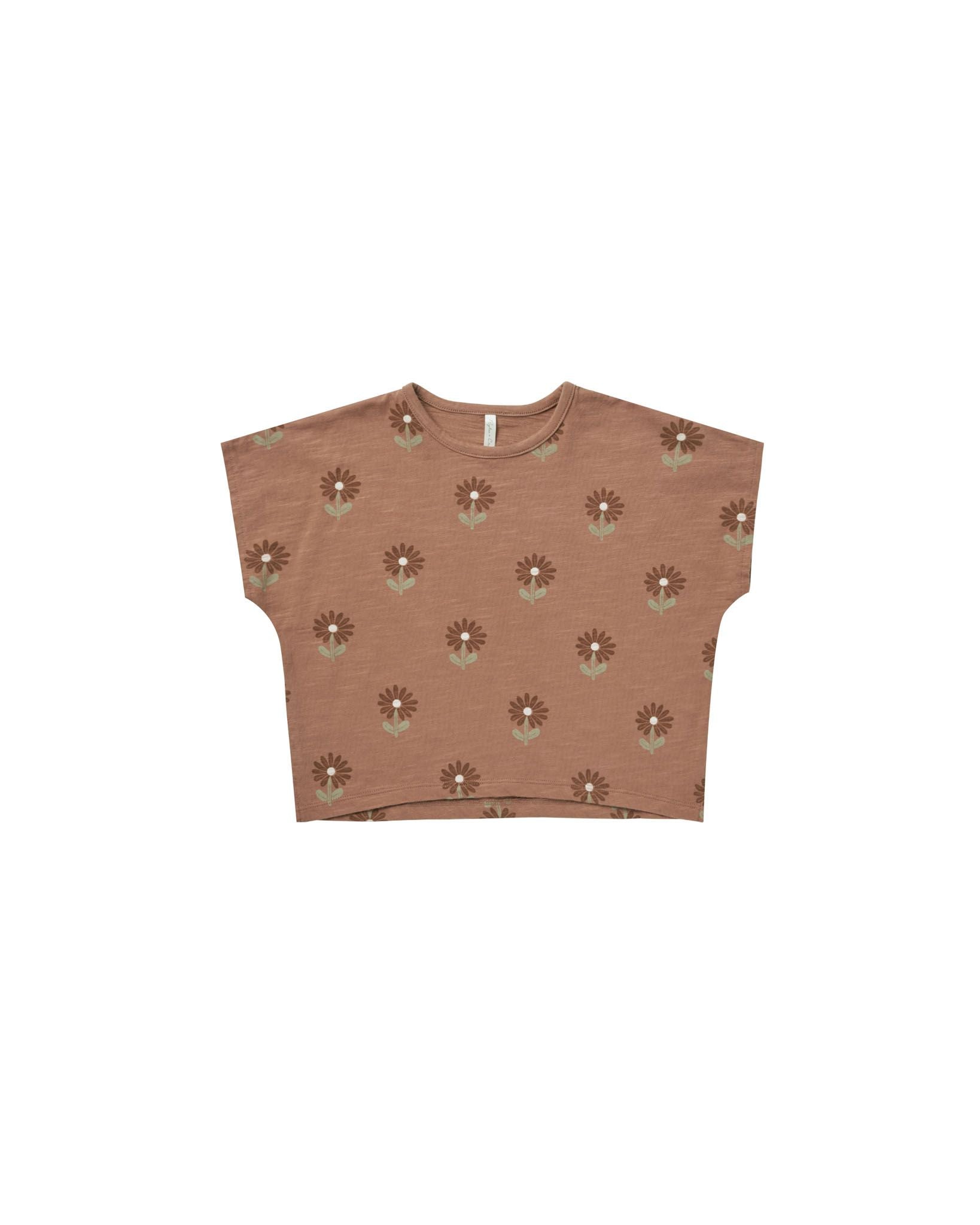 Rylee + Cru Crop Tee | Sunflower