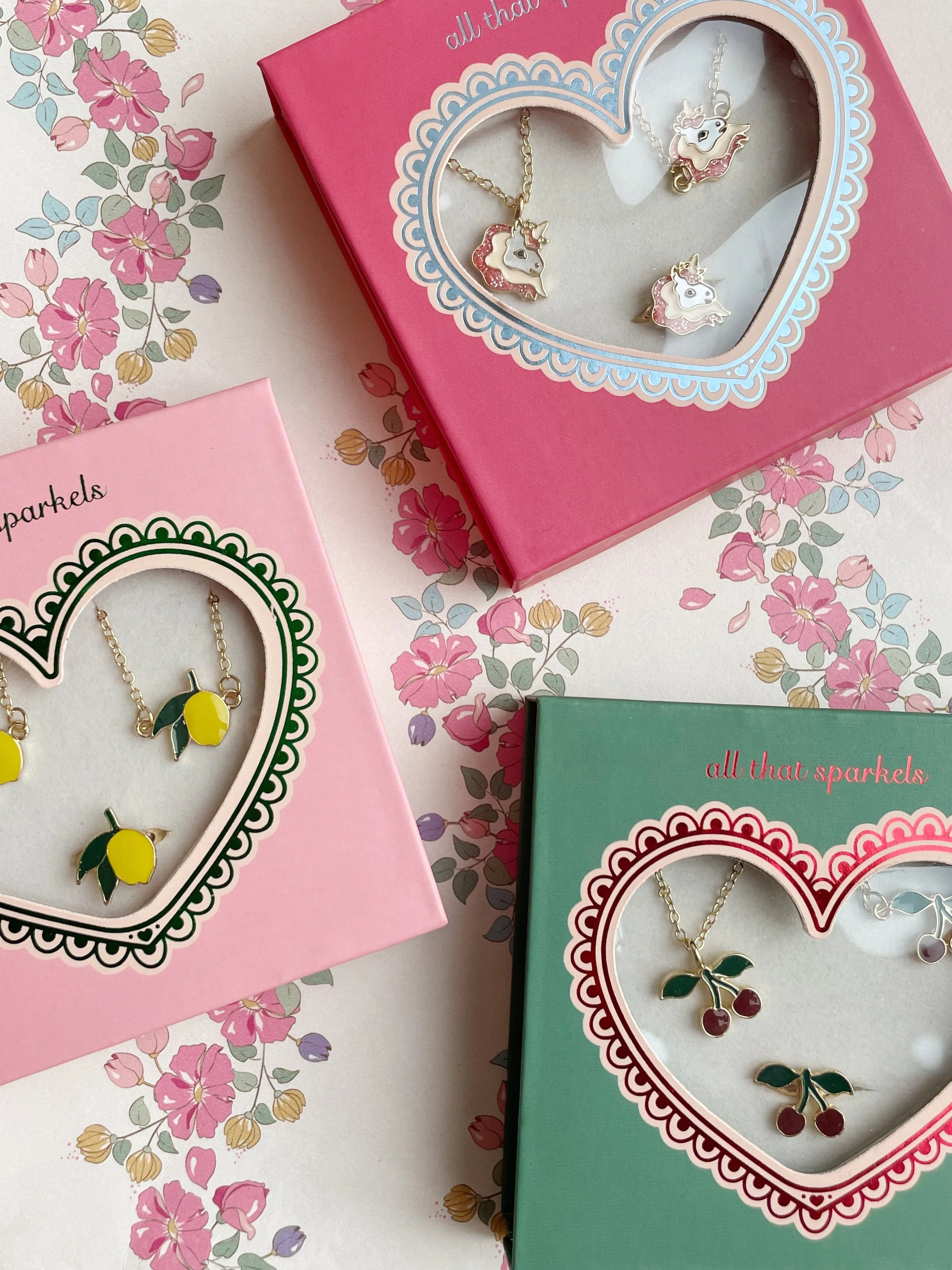 Konges Slojd Jewelry Set | Cherries