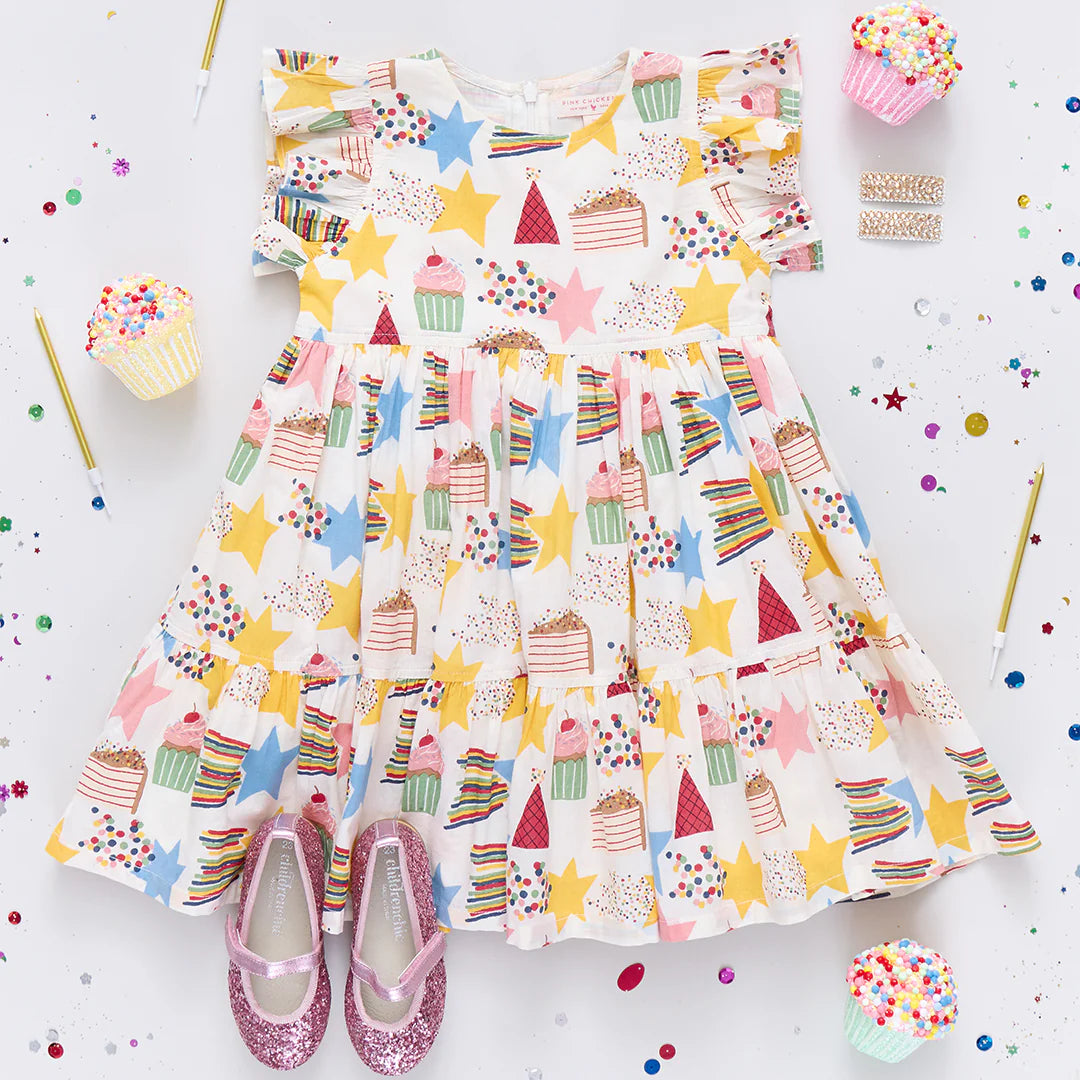 Pink Chicken Girls&#39; Jennifer Dress | Birthday Star