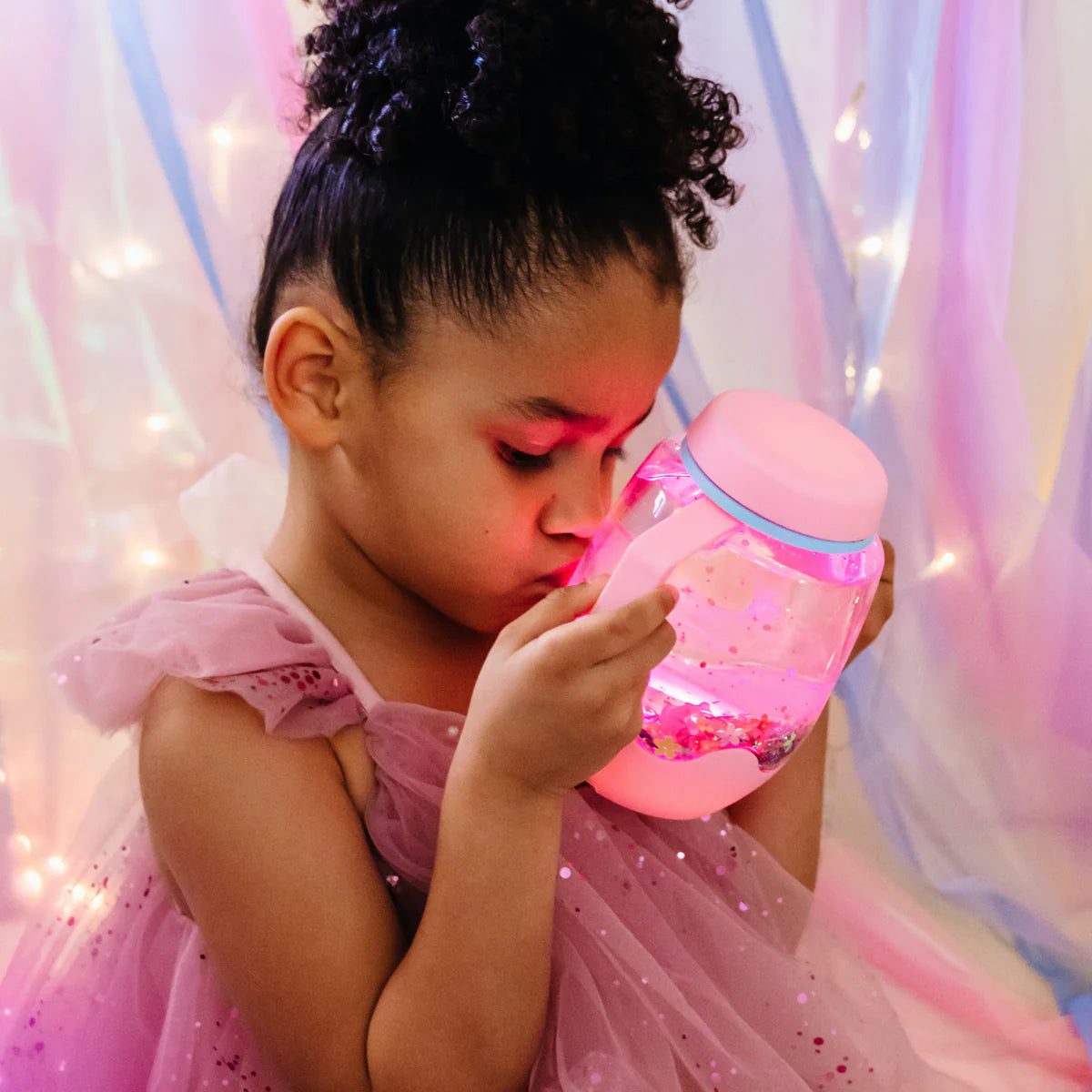 Glo Pals Sensory Play Jar | Pink