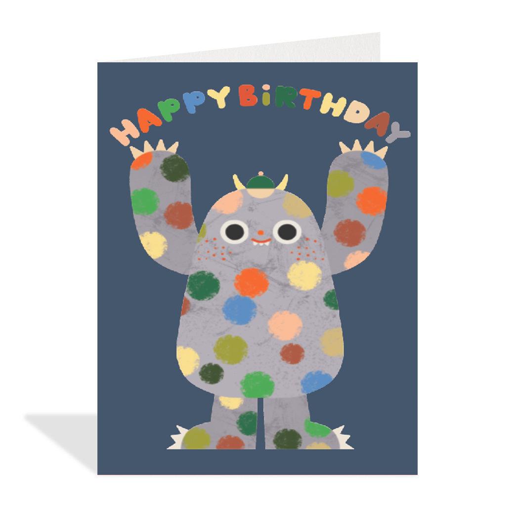 Monster Kids Birthday Card